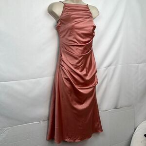 Astr the label Mauve slip midi dress size XS